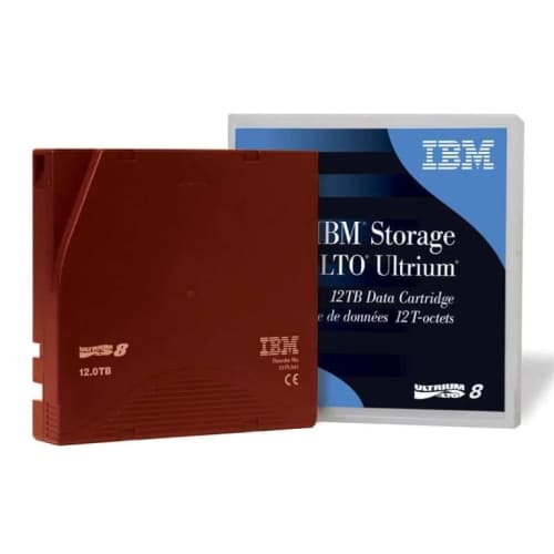 IBM CINTA DAT ULTRIUM LTO-8 (BaFe) 12TB/30TB - Opcional: Etiquetado secuencia a medida