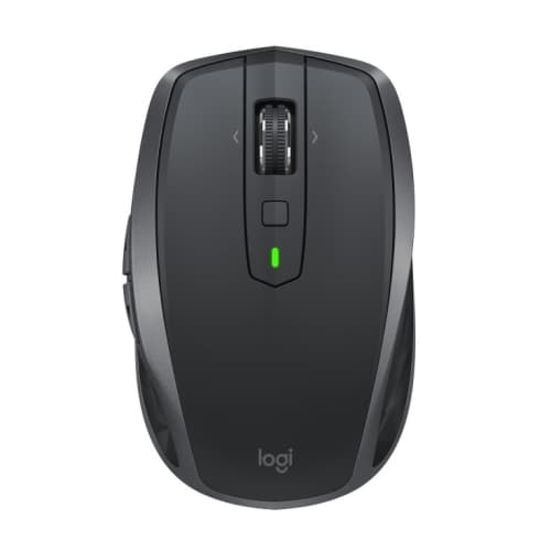 Logitech - Ratón MX 2S- Inalámbrico - Bluetooth - LED - 2.4 GHz - Li-Po (500 mAh) - Gris