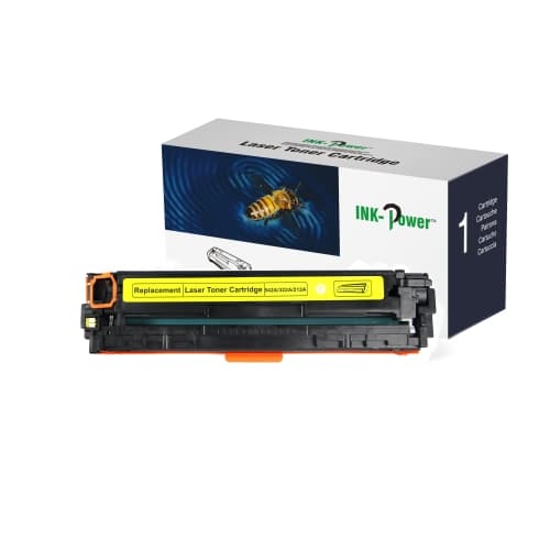 INK-POWER TONER COMP. HP CB542A/CE322A Nº125A/CF212A  / CANON 716 AMARILLO 1977B002 1.400PAG. 131A