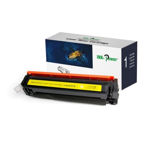 INK-POWER TONER COMP. HP CF402X /CF401A AMARILLO Nº201X/201A
