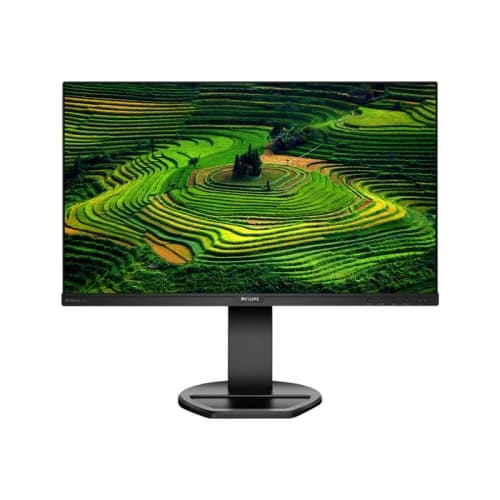 Philips - Monitor LED B Line 241B8QJEB - 24" (23.8" visible) - 1920 x 1080 Full HD - IPS - 250 cd/m² - 1000:1 - 5 ms - HDMI, DVI-D, VGA, DisplayPort - Altavoces - Negro - Regulable altura