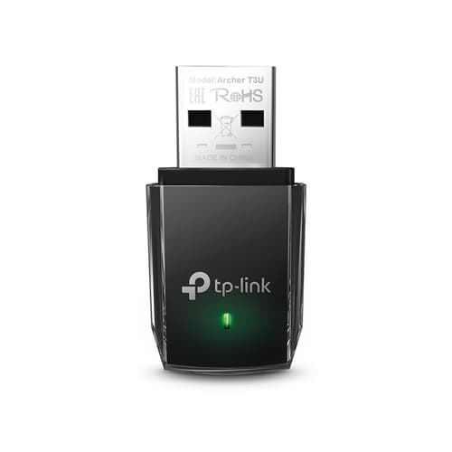 TP-Link - Mini adaptador USB inalámbrico MU-MIMO AC1300 - 400MB EN 2,4GHZ Y 867MB EN 5GHZ USB3.0