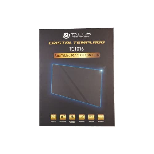 Talius - Cristal Templado para Tablet Zircon 1016 - 10"