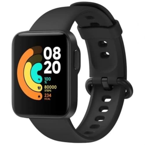 Xiaomi - Smartwatchi Mi Watch Lite - Notificaciones - Frecuencia Cardíaca - GPS - Negro
