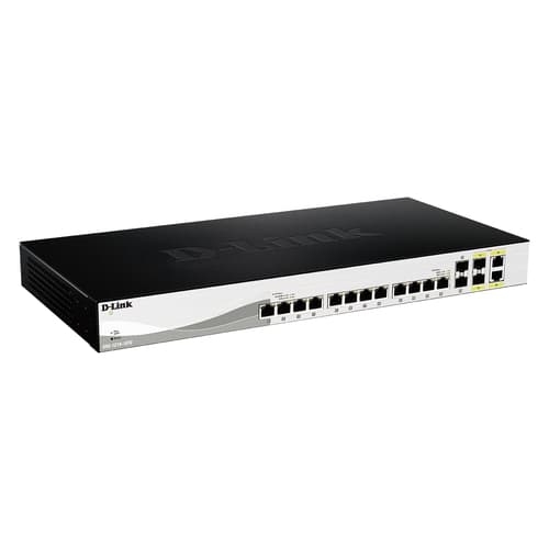 D-Link - Switch DXS-1210-16TC 12 Puertos/ 10G Ethernet 100/1000/10000 - Gestionable
