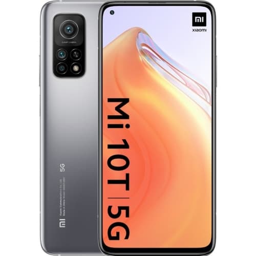 Xiaomi - Smartphone Mi 10T - 5G - 6.67" - 2400 x 1080 FHD+ - 6/128GB - Plata
