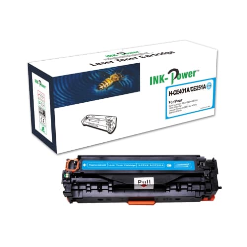 INK-POWER TONER COMP. HP CE401A/CE251A CYAN Nº507A 6.000PAG.