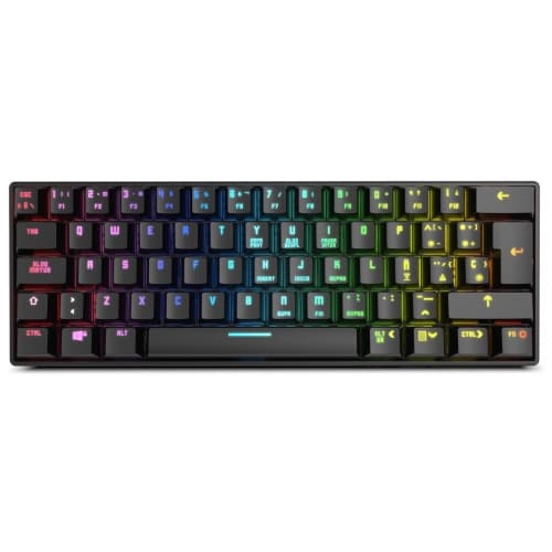Krom - Teclado Gaming Mini Kluster - RGB - USB + Bluetooth