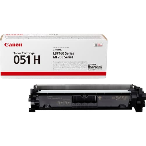 Toner CANON 051H negro 4.100pag. i-SENSYS LBP162 MF264 MF267 MF269