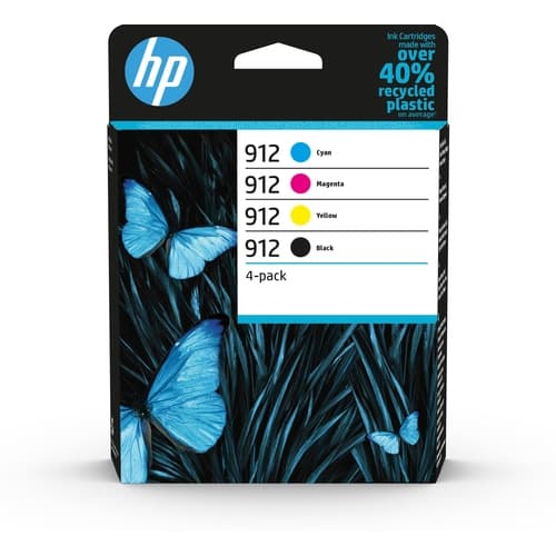 HP Cartucho Nº912 Multipack/ Negro/ Magenta/ Cian/ Amarillo