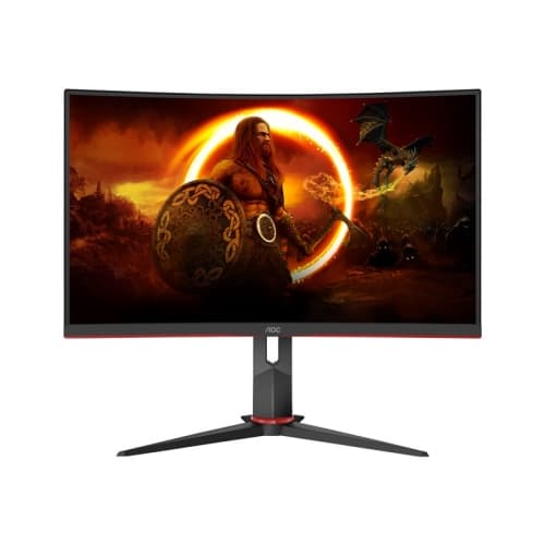AOC - Monitor LED Gaming C24G2U/BK - 23.6" - Full HD 1920 x 1080 - 1 ms - 144 Hz - Multimedia (Altavoces incorporados) - HDMI, VGA, DP - Negro