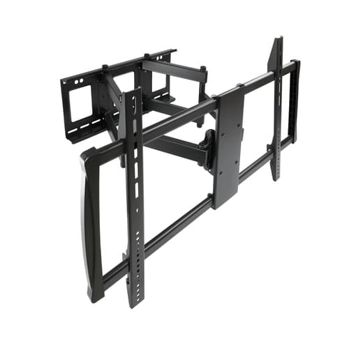 TooQ - Soporte de Pared Giratorio LP75100TN-B - Pantalla 60"-100" hasta 80 kg - Giratorio/Inclinable - Negro
