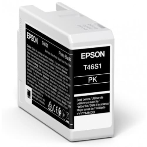 Epson Cartucho T46S1 Negro Photo C13T46S100 25ml SC-P700