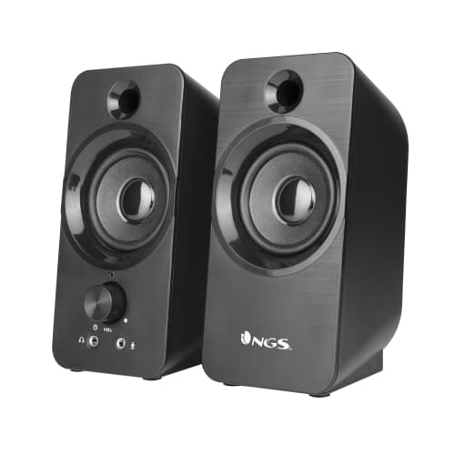 NGS - Altavoces 2.0 SB350 - 12W - Multimedia - Plug and Play - Jack 3.5mm