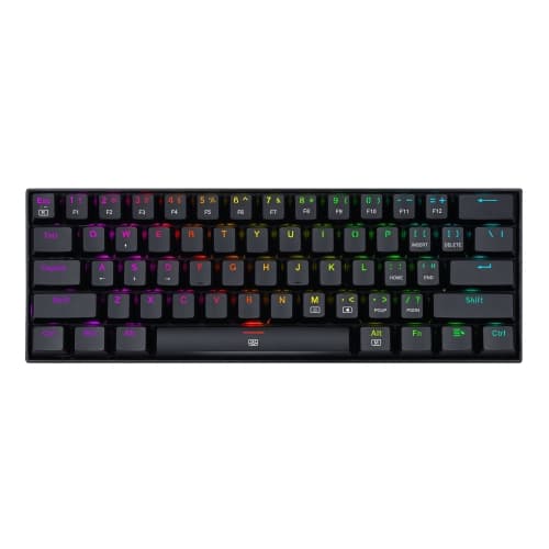 Redragon - DRAGONBORN Teclado Mecánico Gaming Switch Rojo RGB Negro - Layout USA