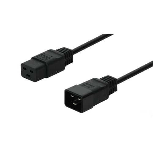 Phasak - Cable extensión alimentación externo IEC 320 C19 / C20 1.5m