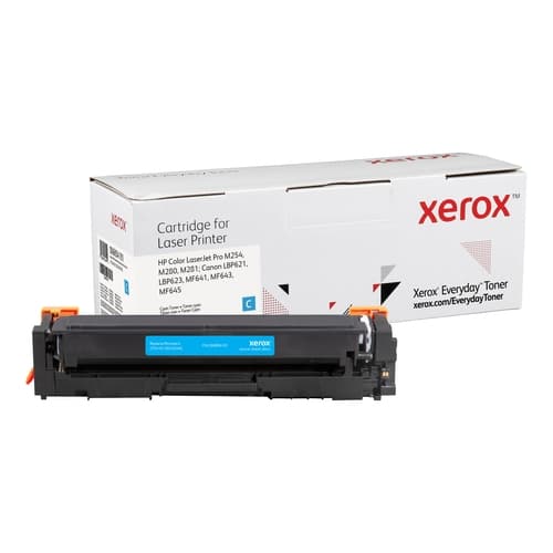 XEROX EVERYDAY TONER CIAN PARA HP LASERJET PRO M254 / MFP M280, M281 - CF540X / CRG-054HC