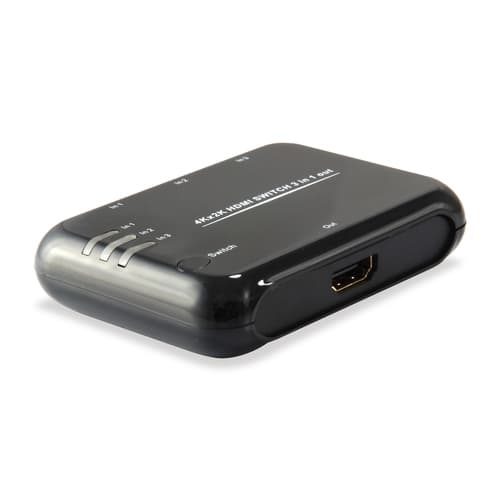 SWITCH HDMI EQUIP 3 ENTRADAS 1 SALIDA HDMI 1.4A 4K DTS-HD CON MANDO