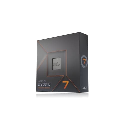 AMD Ryzen 7 7700X - Socket AM5 - 4.5 GHz (5.4 GHz max) - 8 cores - 16 hilos - 8 MB L2 - 32 MB L3 - 105W - Radeon Graphics - En caja - Sin ventilador