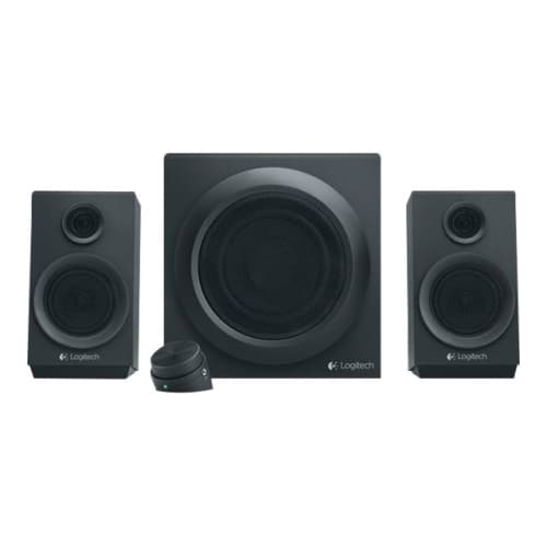 Logitech - Sistema de altavoces 2.1 Z333 - Para PC - 40W - Multimedia