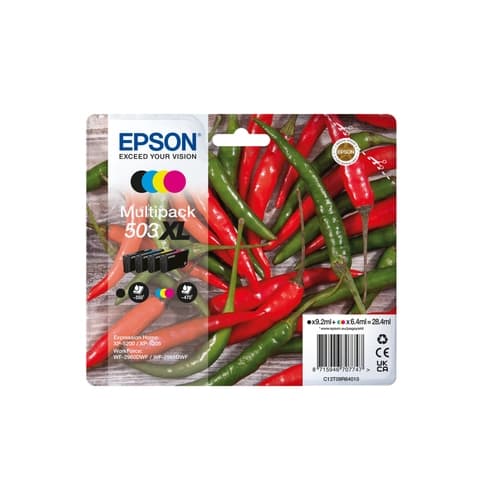EPSON CARTUCHO T09R9 MULTIPACK 4 COLORES 503XL NEGRO / 503 3XCOLORES