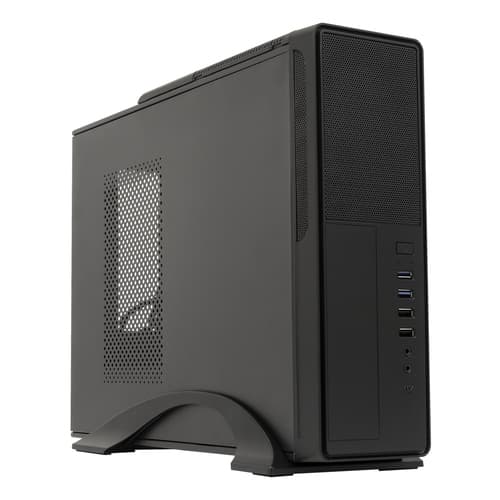 CAJA UK2010 MICRO ATX - SOBREMESA - BLACK - 450W - 2xUSB 3.0 + 2xUSB 2.0+TYPE C(