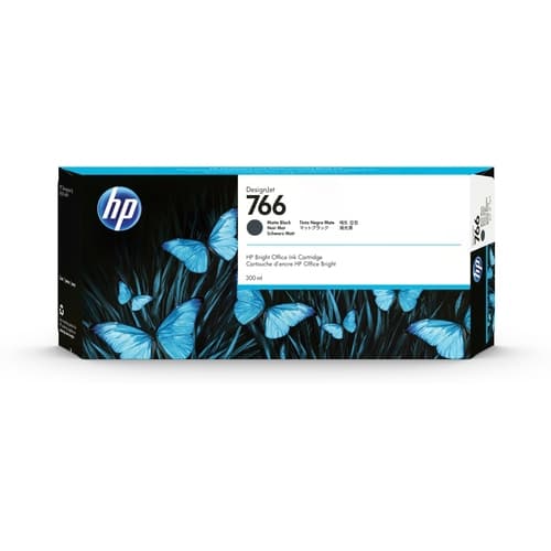 HP CARTUCHO Nº766 NEGRO MATE - P2V92A  DESINGJET XL 3600