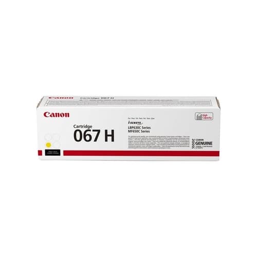 Cartucho toner canon 067h amarillo