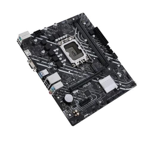 Placa base 1700 microATX Asus Prime H610M-K D4 - 2xDDR4 (Hasta 64 Gb 3200 Mhz OC) - 1 x M.2 - 4 x SATA - USB 3.2 (2/2) - USB 2.0 (4/2) -  VGA - HDMI