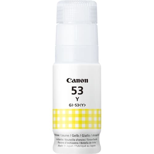 CANON BOTELLA DE TINTA GI53Y AMARILLO -  Pixma G550 G650