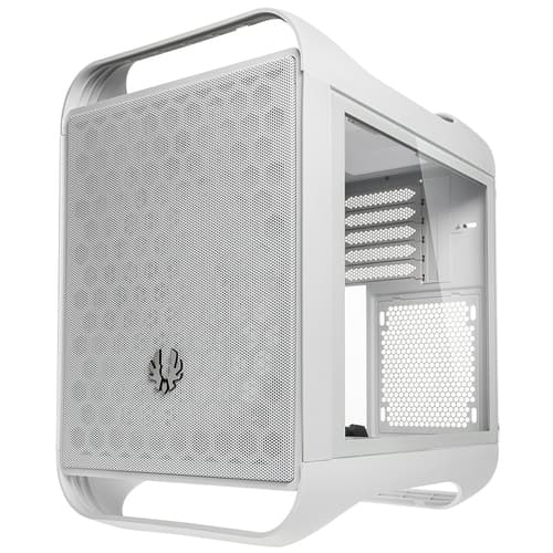 BitFenix Prodigy - Caja MATX - Sin fuente - Líquida hasta 280mm - Gráfica hasta 339mm - 2xUSB 3.0 - 1xUSB-C - 250x404x359mm - Blanca