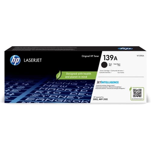 HP TONER 139A NEGRO - W1390A LJP3001 LJP3002 1.500P