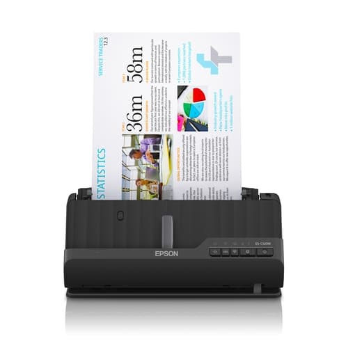 Escaner sobremesa epson es - c320w a4 -  30ppm -  duplex -  wifi -  compacto -  adf 20hojas