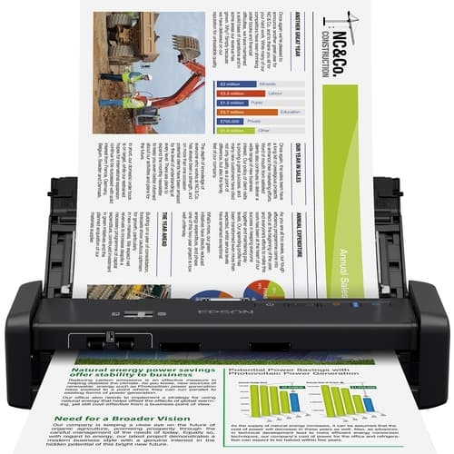 EPSON WorkForce DS-360W ESCÁNER PORTÁTIL