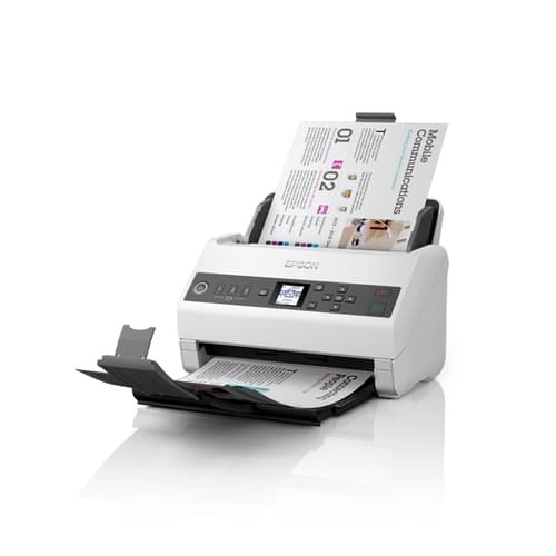 Escaner sobremesa epson workforce DS-730N A4 -  40ppm -  usb tipo b -  red -  adf -  lcd