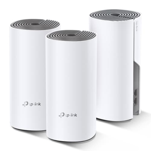 PUNTO DE ACCESO WIFI TP-LINK DECO E4 MESH  AC1200 3UDS CPU QUALCOMM 2P ETH 2ANT INTERNAS CONFIG ASISTIDA