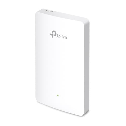 PUNTO DE ACCESO DE PARED WIFI DUALBAND TP-LINK EAP615-WALL WIFI 6 AX1800 574Mbps SIMULTANEOS 2.4Ghz Y 1201Mbps EN 5Ghz 4P GIGA