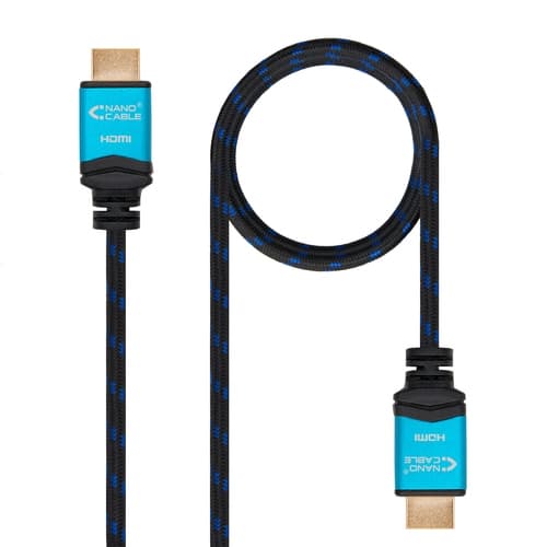 CABLE HDMI V2.0 4K@60Hz 18Gbps A/M-A/M NEGRO 1 M