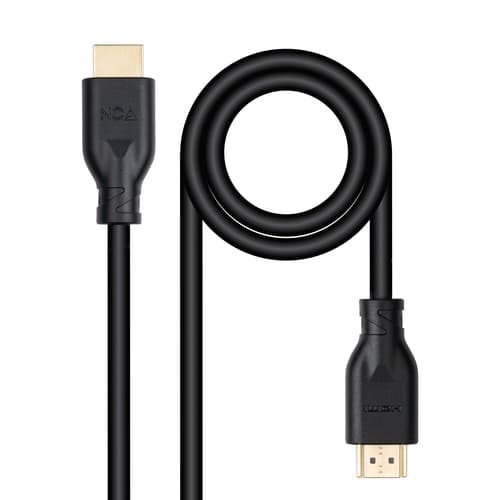 CABLE HDMI V2.0 4K@60HZ 18Gbps CCS NEGRO 1.5 M