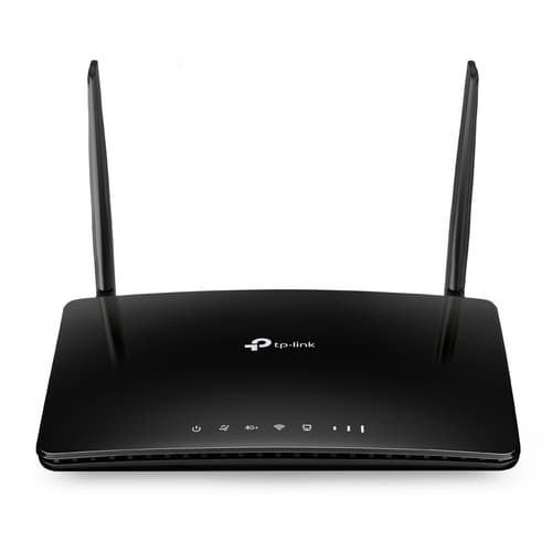ROUTER 4G+ CAT6 WIFI TP-LINK ARCHER MR500 DUALBAND AC1200 300Mbps EN 2,4GHZ Y 867Mbps EN 5GHZ 3P ETH 3 ANT INT. + 2 ANT. LTE DESMONTABLES