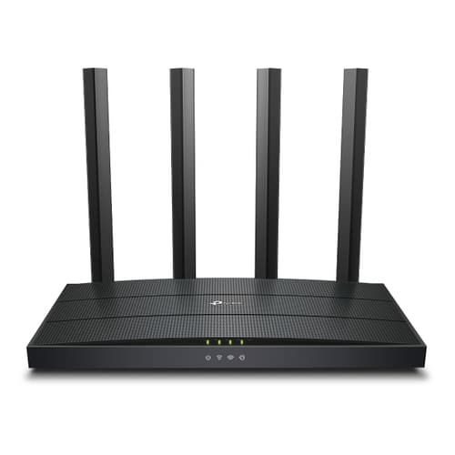 ROUTER WIFI 6 DUAL BAND TP-LINK ARCHER AX12 WIFI 6 AX1500 DUALBAND 300Mbps EN 2,4GHZ Y 1021Mps EN 5GHZ  5P GIGA 4 ANTENAS