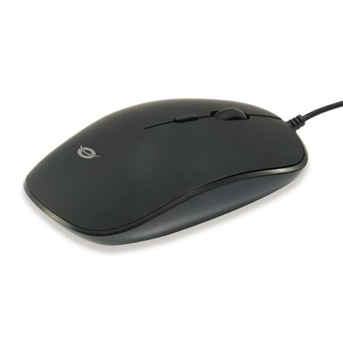 MOUSE CONCEPTRONIC REGAS OPTICO DESKTOP COLOR NEGRO