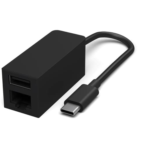 Microsoft Surface USB-C to Ethernet and USB Adapter