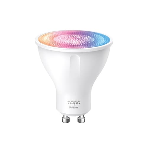 TP-Link Tapo L630 Bombilla Inteligente RGB Wi-Fi Regulable GU10 350lm - Control de Voz - Control Remoto - Ahorro de Energia