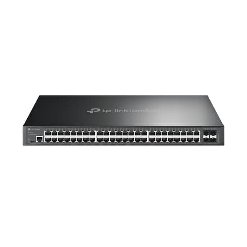 SWITCH GESTIONABLE L2 TP-LINK TL-SG3452X 48P GIGA L2+ MAS 4 RANURAS 10G SFP+ PUERTO DE CONSOLA RJ45/MICRO-USB RACK 1U 19