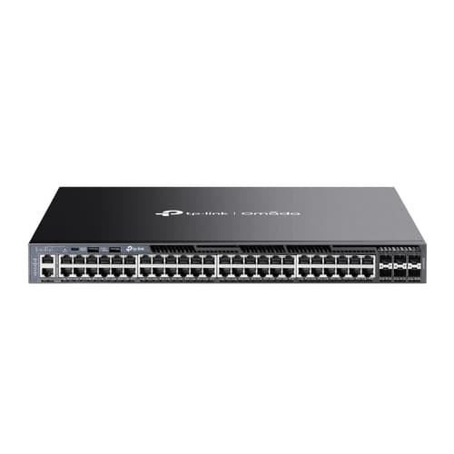 SWITCH GESTIONABLE L3 TP-LINK SG6654X 48P GIGABIT CON 6 SLOTS SFP+ 10G  RACK 1U