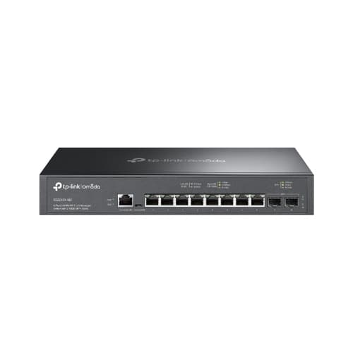 SWITCH GESTIONABLE L2+ TP-LINK OMADA SG3210X-M2 8P 2.5GIBASE CON 2P 10GE SFP+ FORMATO RACK