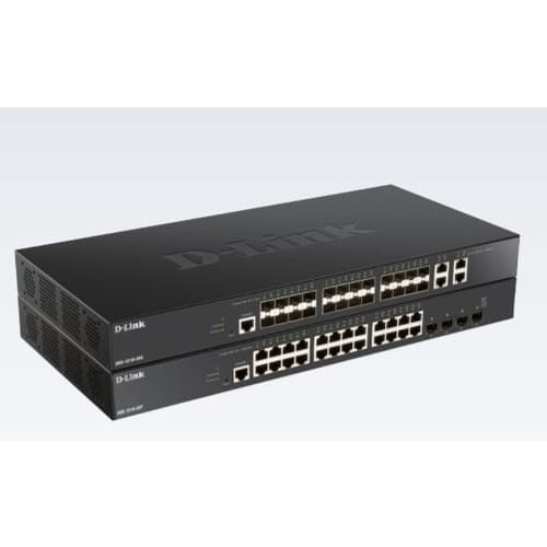 SWITCH GESTIONABLE L2 D-LINK DXS-1210-28S 24P SFP+ (10G) + 4P 10G RACK