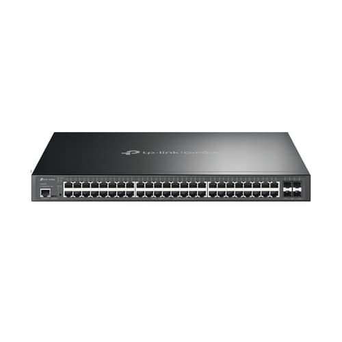 SWITCH GESTIONABLE L2 TP-LINK SG3452XP 48P POE+ (500W) CON 4P 10GE SFP+ FORMATO RACK