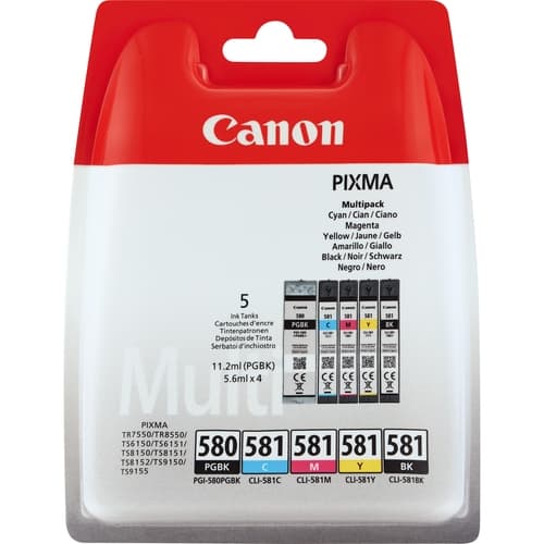 Canon Cartucho Multipack PGI-580/CLI-581